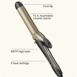 Connor Infiniti Pro 1 1/4” Tourmaline Ceramic Curling Iron